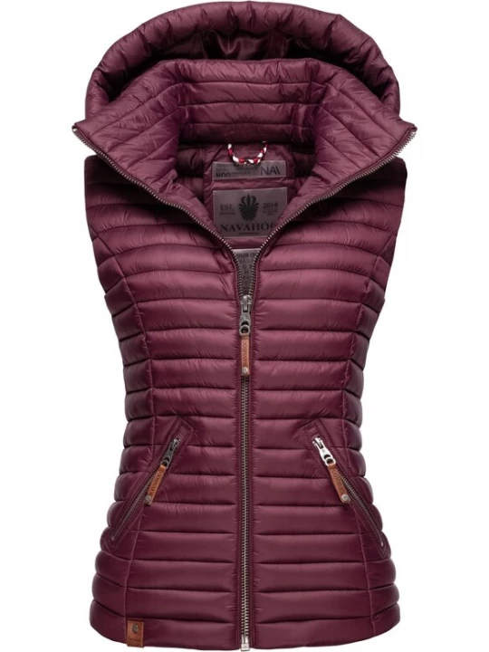 Foto van product NAVAHOO Bodywarmer 'Shadaa' bordeaux