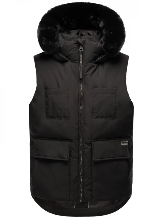 Foto van product NAVAHOO Bodywarmer 'Zimthäschen XIV' zwart