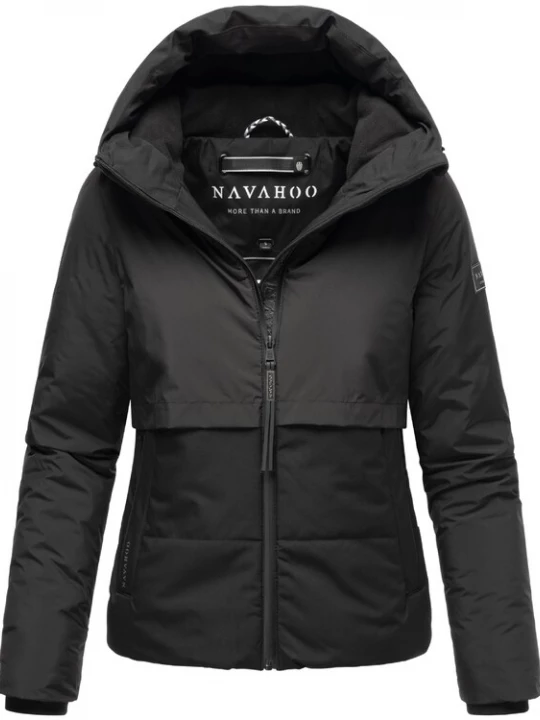 Foto van product NAVAHOO Functionele jas 'Liebesküken XIV' zwart