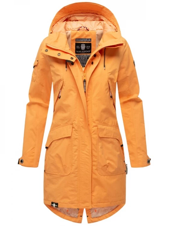 Foto van product NAVAHOO Functionele jas 'Pfefferschote' oranje