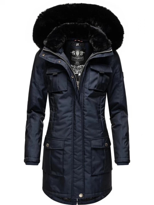 Foto van product NAVAHOO Functionele jas 'Tiniis' donkerblauw