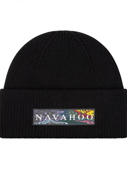 Foto van product NAVAHOO Muts 'Keksmagie 14' gemengde kleuren / zwart