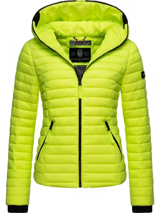 Foto van product NAVAHOO Tussenjas 'Kimuk' groen / zwart