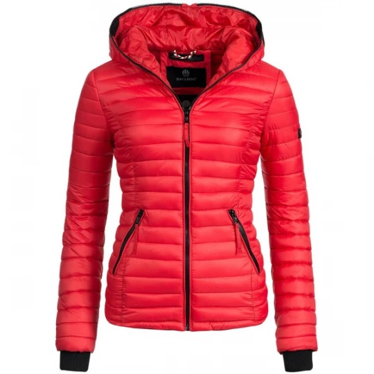 Foto van product NAVAHOO Tussenjas 'Kimuk' rood / zwart