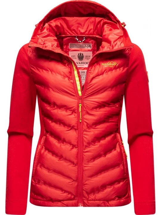 Foto van product NAVAHOO Tussenjas 'Nimm Mich Mit' rood