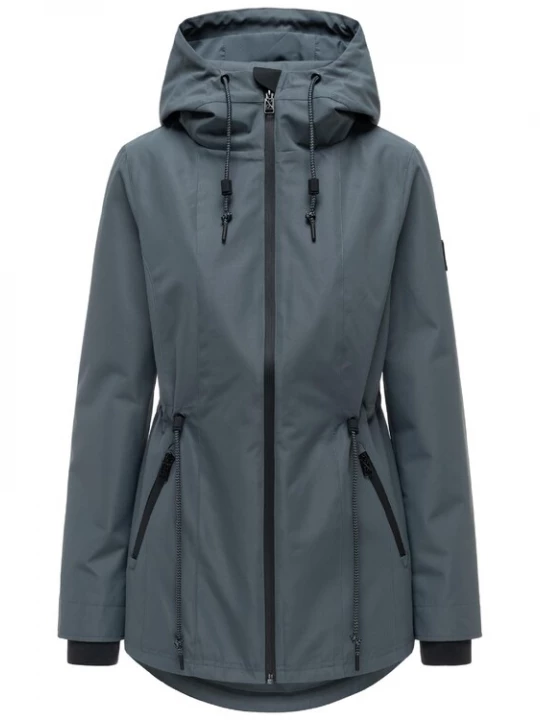 Foto van product NAVAHOO Tussenparka 'Blumentanz 14' antraciet