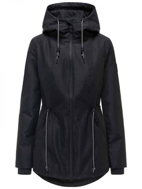 Foto van product NAVAHOO Tussenparka 'Blumentanz 14' zwart
