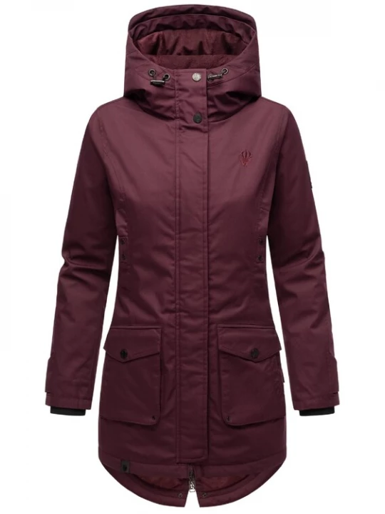 Foto van product NAVAHOO Tussenparka 'Brinjaa' bordeaux