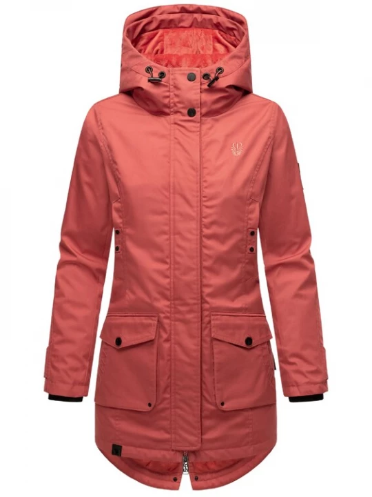 Foto van product NAVAHOO Tussenparka 'Brinjaa' koraal