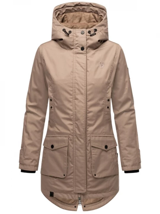 Foto van product NAVAHOO Tussenparka 'Brinjaa' taupe