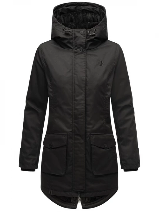 Foto van product NAVAHOO Tussenparka 'Brinjaa' zwart