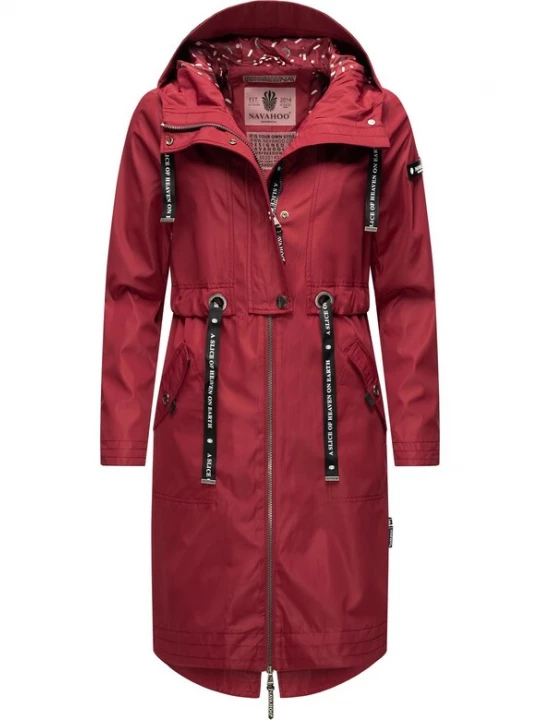 Foto van product NAVAHOO Tussenparka ' Josinaa ' donkerrood