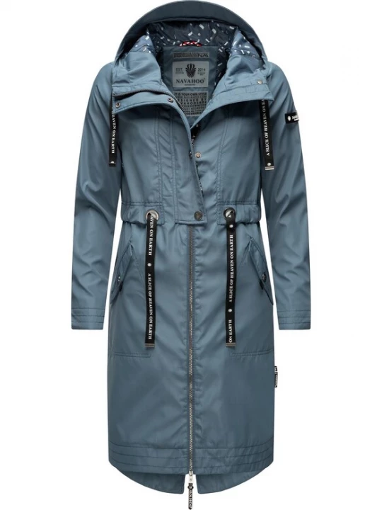 Foto van product NAVAHOO Tussenparka ' Josinaa ' pastelblauw