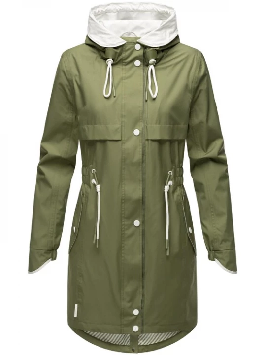 Foto van product NAVAHOO Tussenparka 'Xankaa' olijfgroen