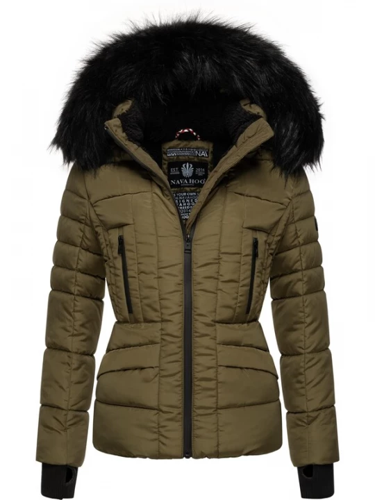 Foto van product NAVAHOO Winterjas 'Adele' olijfgroen