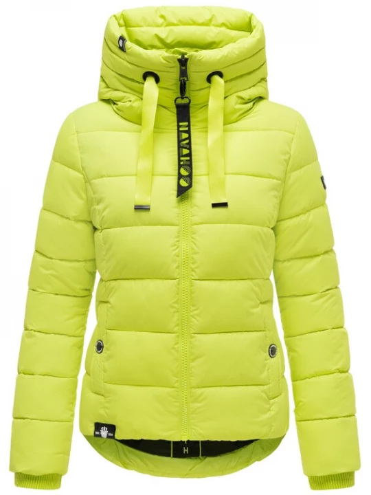 Foto van product NAVAHOO Winterjas 'Amayaa' neongroen