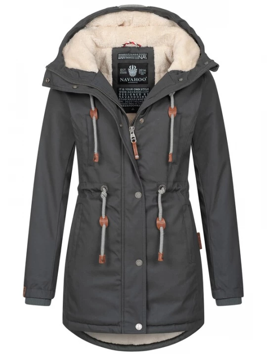 Foto van product NAVAHOO Winterjas antraciet