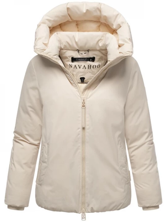 Foto van product NAVAHOO Winterjas 'Blütenlicht 14' lichtbeige