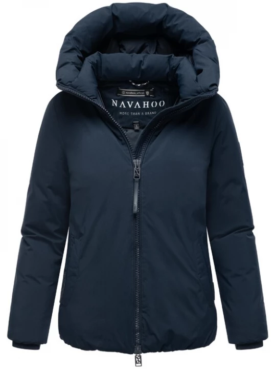Foto van product NAVAHOO Winterjas 'Blütenlicht 14' navy