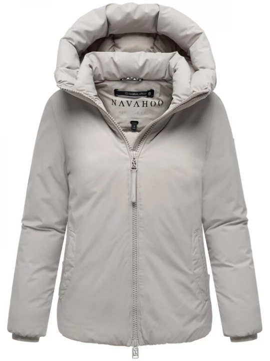 Foto van product NAVAHOO Winterjas 'Blütenlicht 14' taupe