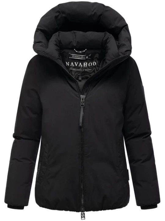 Foto van product NAVAHOO Winterjas 'Blütenlicht 14' zwart