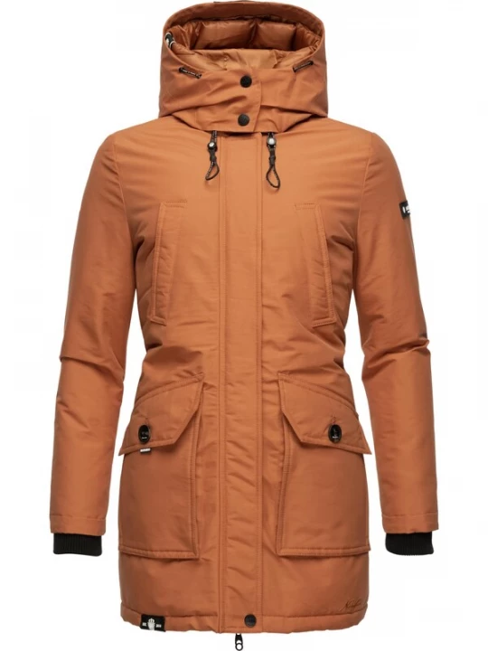 Foto van product NAVAHOO Winterjas bruin / zwart