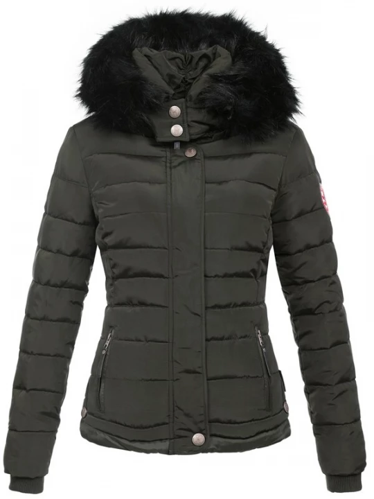 Foto van product NAVAHOO Winterjas 'Chloe' antraciet / zwart