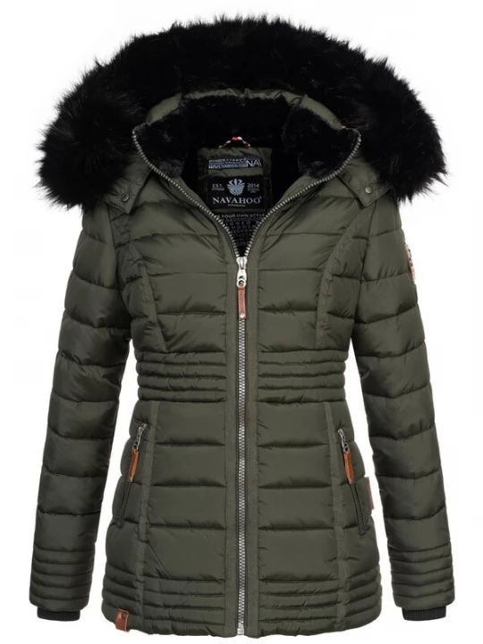 Foto van product NAVAHOO Winterjas donkergroen