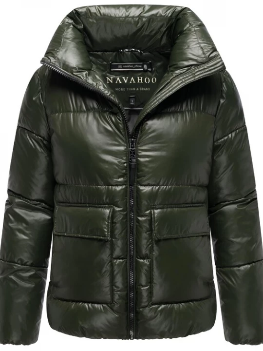 Foto van product NAVAHOO Winterjas 'Eispracht 14' donkergroen