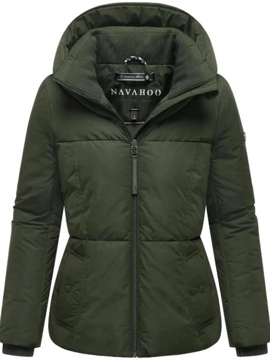 Foto van product NAVAHOO Winterjas 'Flüsterfee' olijfgroen