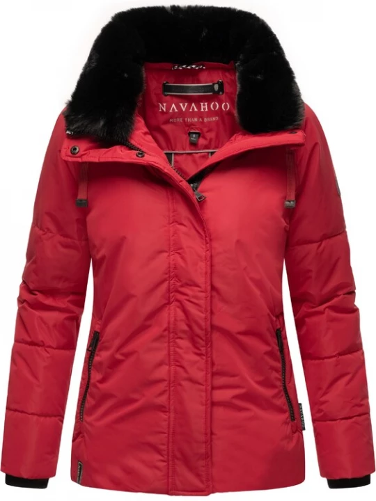 Foto van product NAVAHOO Winterjas 'Frostii XIV' rood / zwart