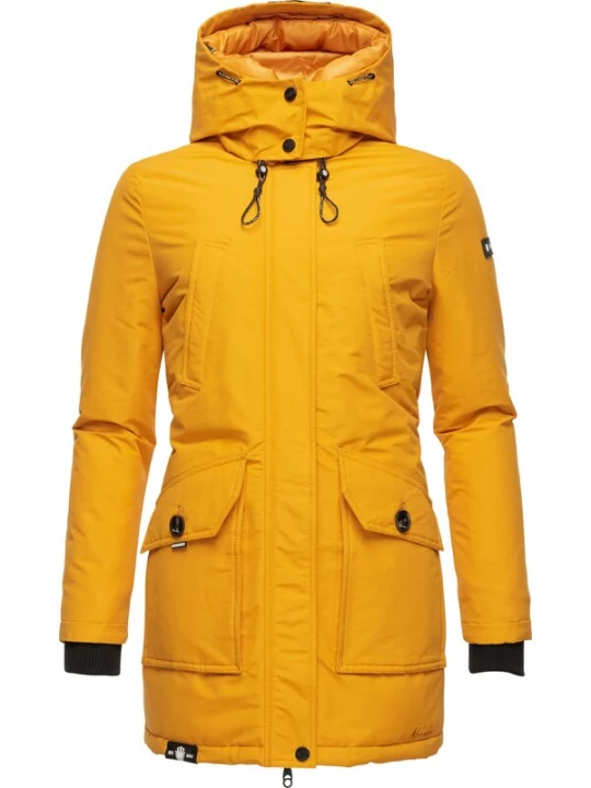 Foto van product NAVAHOO Winterjas geel / zwart