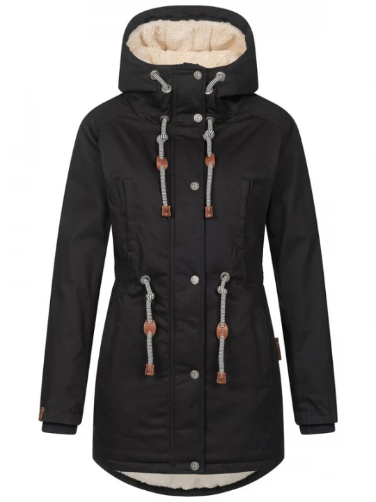 Foto van product NAVAHOO Winterjas 'Ireliaa' zwart