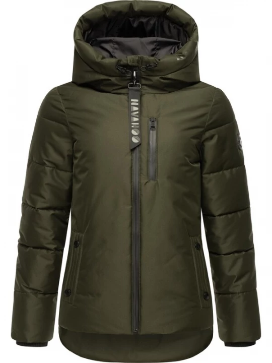 Foto van product NAVAHOO Winterjas 'Krümelein' olijfgroen