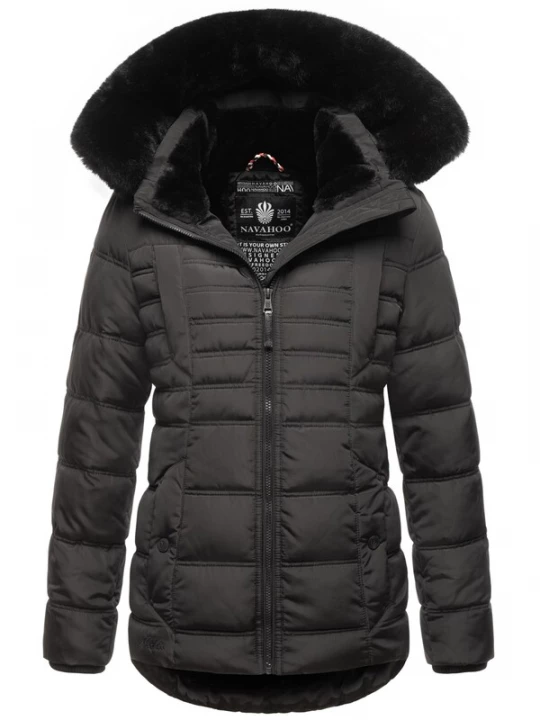 Foto van product NAVAHOO Winterjas 'Lissandraa' zwart