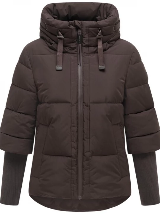 Foto van product NAVAHOO Winterjas 'Lotusherz XIV' chocoladebruin