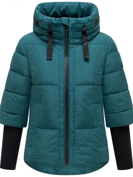Foto van product NAVAHOO Winterjas 'Lotusherz XIV' petrol