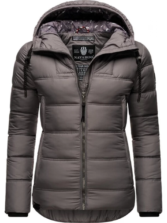 Foto van product NAVAHOO Winterjas 'Renesmee' donkergrijs