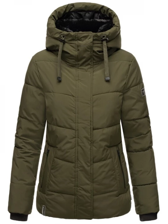 Foto van product NAVAHOO Winterjas 'Sag ja XIV' donkergroen