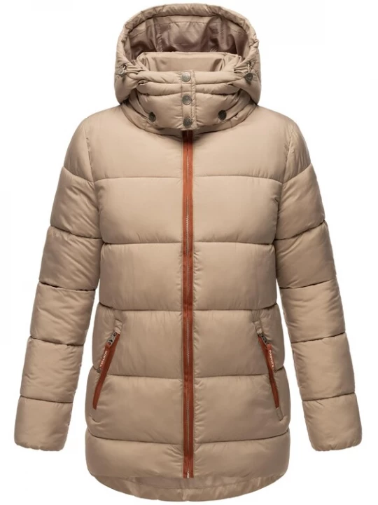 Foto van product NAVAHOO Winterjas 'Wattewölkchen' donkerbeige