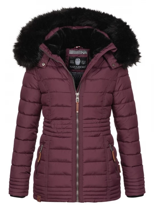 Foto van product NAVAHOO Winterjas wijnrood