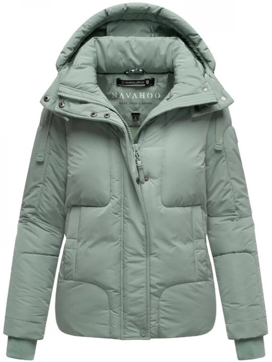 Foto van product NAVAHOO Winterjas 'Zauberlicht 14' mintgroen