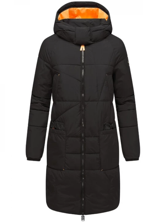 Foto van product NAVAHOO Wintermantel 'Bliblablubb 14' oranje / zwart