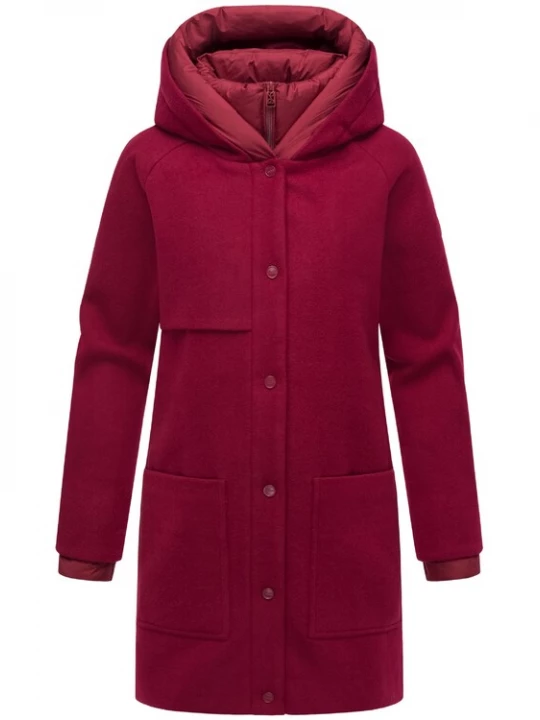 Foto van product NAVAHOO Wintermantel bordeaux