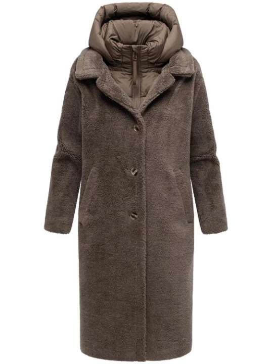 Foto van product NAVAHOO Wintermantel chocoladebruin