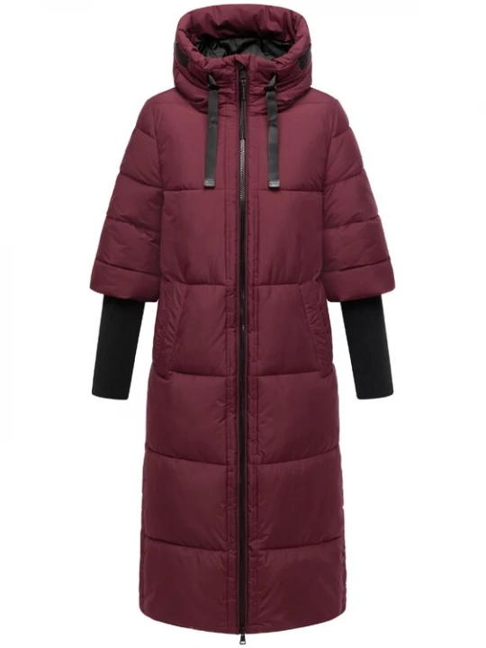 Foto van product NAVAHOO Wintermantel 'Ciao Miau XIV' bourgogne