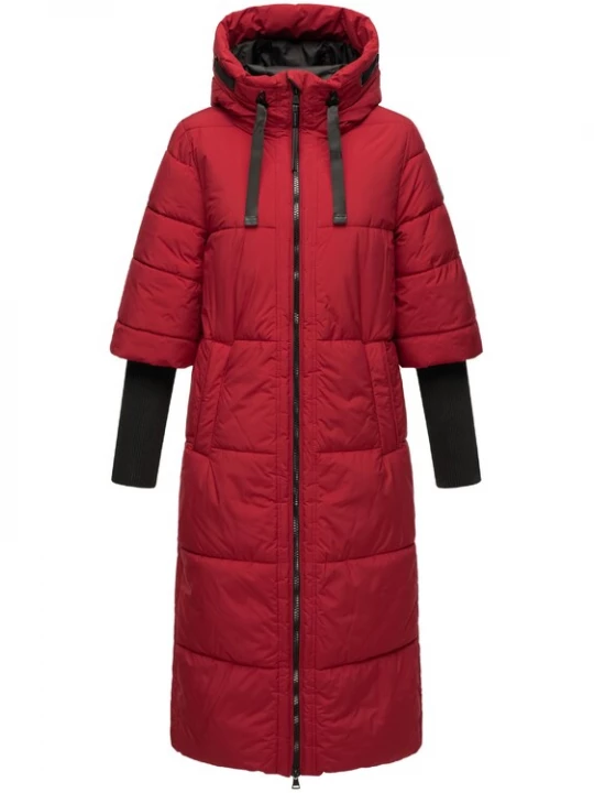 Foto van product NAVAHOO Wintermantel 'Ciao Miau XIV' knalrood