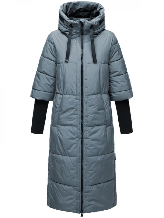 Foto van product NAVAHOO Wintermantel 'Ciao Miau XIV' opaal / zwart