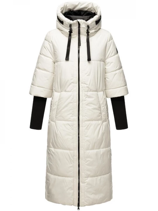 Foto van product NAVAHOO Wintermantel 'Ciao Miau XIV' wit