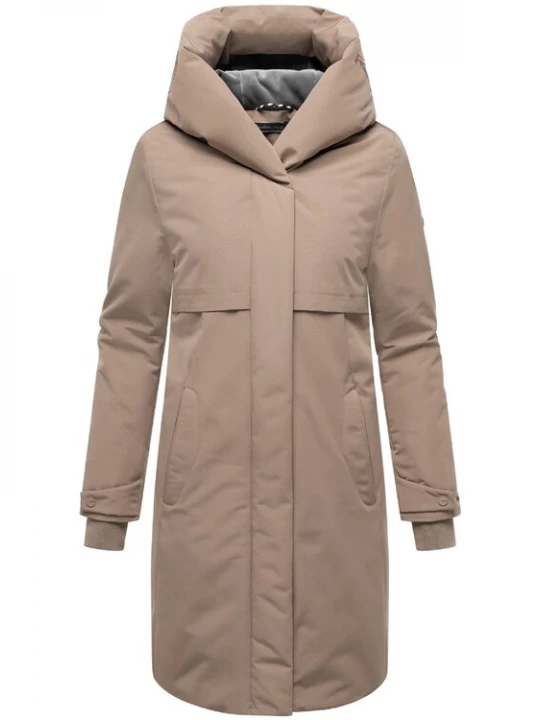 Foto van product NAVAHOO Wintermantel 'Domingaa 14' donkerbeige
